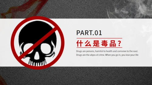 珍爱生命远离犯罪禁毒通用PPT课件