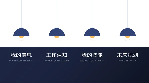 蓝色商务风个人竞聘自我介绍PPT模板