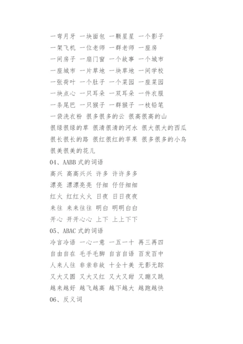 2023小学一年级上册语文必背课本内容.docx