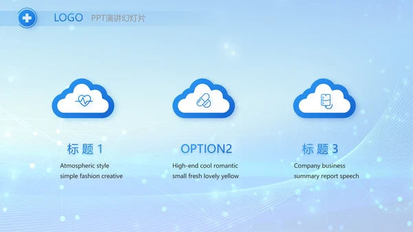 蓝色智慧医疗信息化建设工作总结PPT
