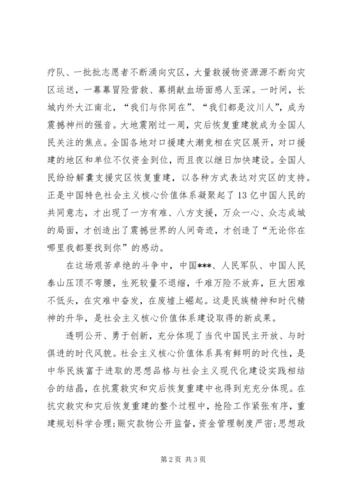 思想汇报范文XX年：坚持社会主义道路 (2).docx