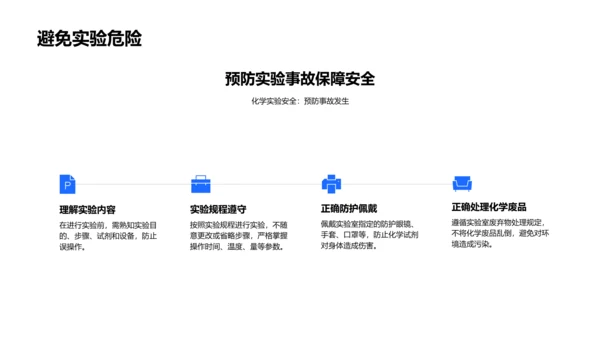 化学实验技术与安全PPT模板