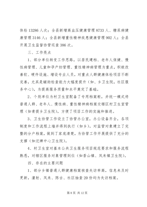 公共卫生工作督导记录 (2).docx