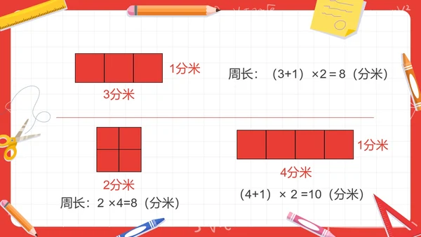 人教版三年级数学长方形和正方形第五课时PPT模板