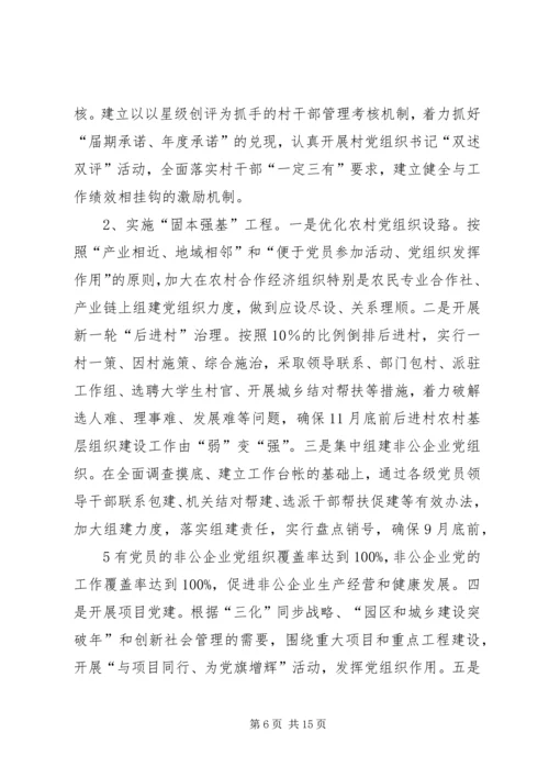 乡镇基层组织建设年实施方案.docx