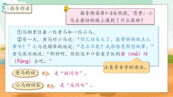 【核心素养】部编版语文二年级下册-14. 小马过河 第2课时（课件）