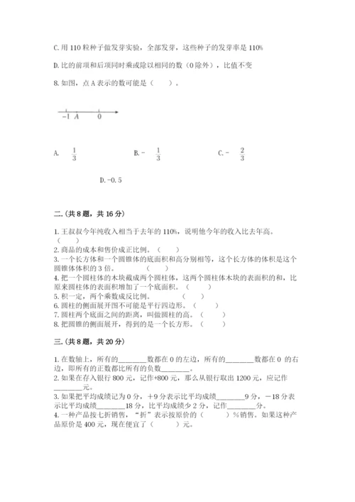 苏教版小升初数学模拟试卷精品（网校专用）.docx