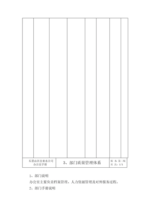 办公室部门工作手册仿宋