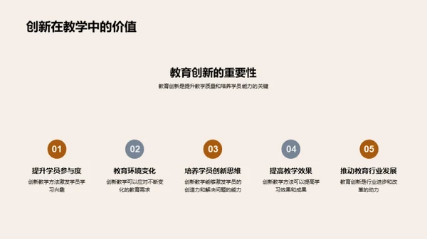 创新驱动：教学新思维