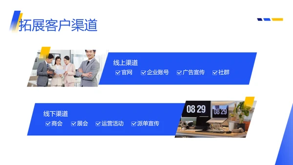 图文商务风销售部总结述职汇报PPT模板