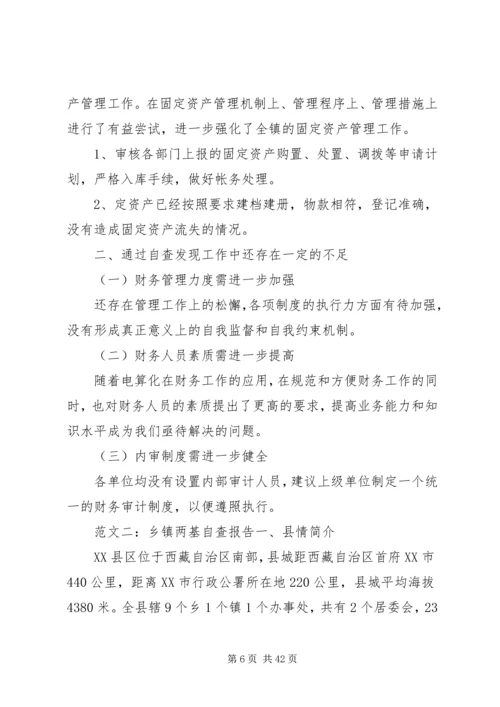 乡镇放管服自查报告.docx