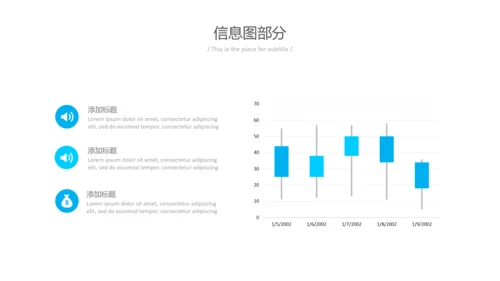 简洁蓝色风格公司简介商务汇报PPT模板