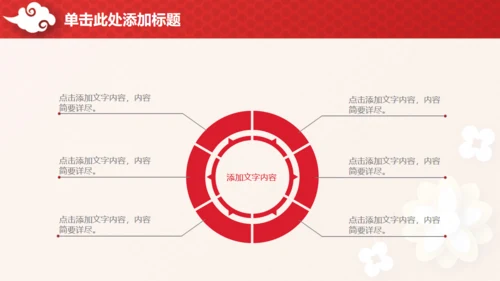 喜庆中国红企业年终总结汇报通用PPT模板