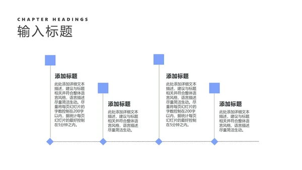 简约蓝色渐变数据年度竞聘述职报告PPT模板