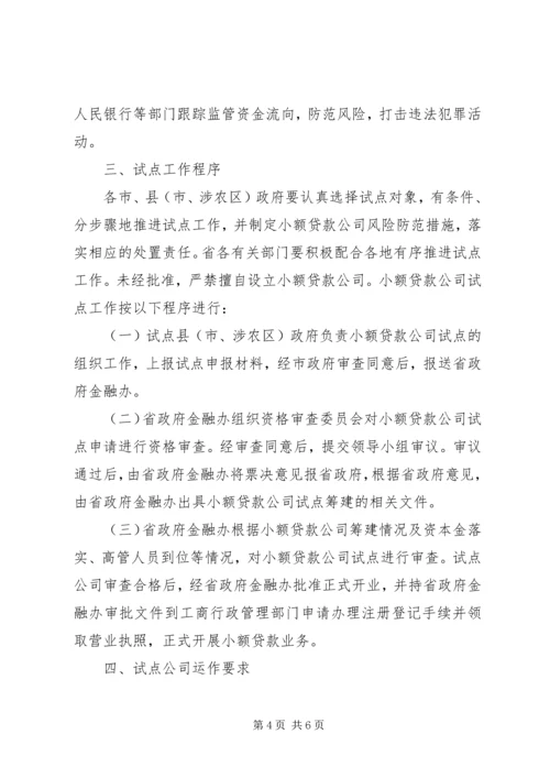 公司试点工作指导意见.docx