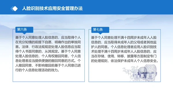 2025年人脸识别技术应用安全管理办法全文学习PPT课件