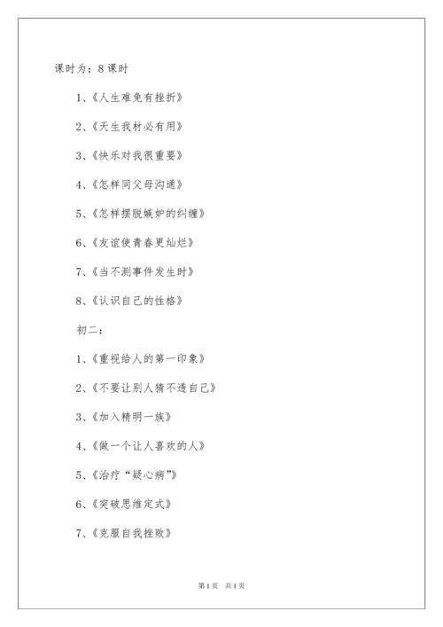 2022小学心理健康教育工作计划.docx