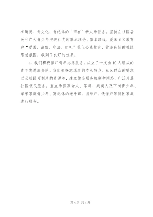 村团支部工作总结优秀范文.docx