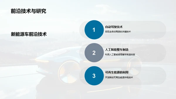 新能源汽车：科技与挑战