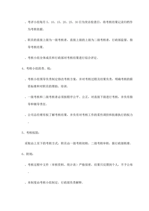 服装企业绩效考核方案.docx