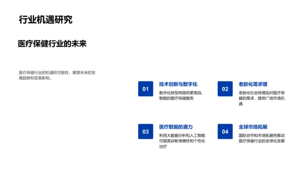 医疗行业发展策略PPT模板