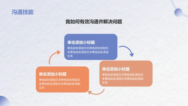 紫色扁平风大学生班委竞选——自我介绍PPT模板