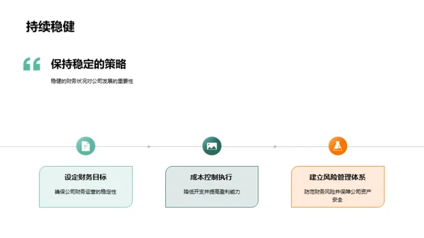 财务管理与发展策略