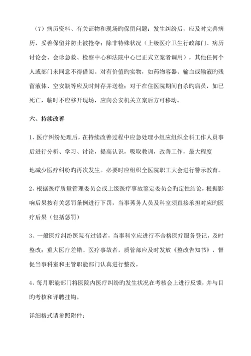 医疗纠纷应急处理预案.docx