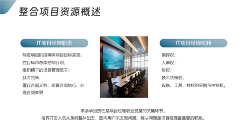 项目整体管理通用PPT模板