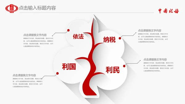 国家税务局国税局PPT模板工作总结汇报