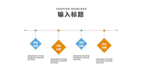小清新公司年度项目数据进度报告PPT模板