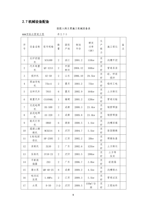 市政给水管道施工组织设计(DOC 72页).docx