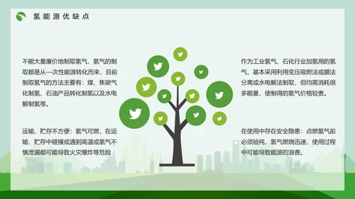氢能源技术知识讲座PPT模板