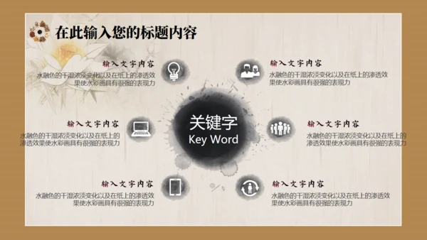 中国风传统中医药通用PPT模板