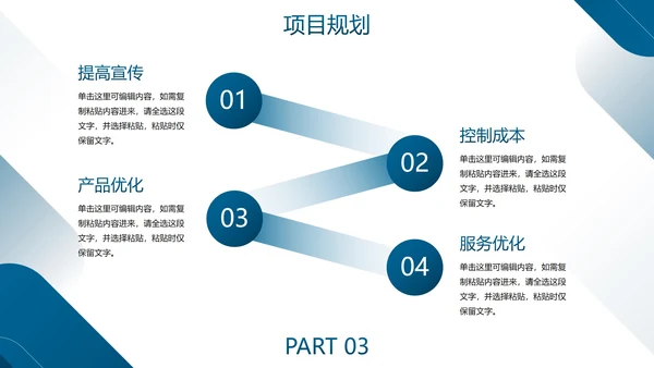 高级几何简约品牌商业计划书PPT模板