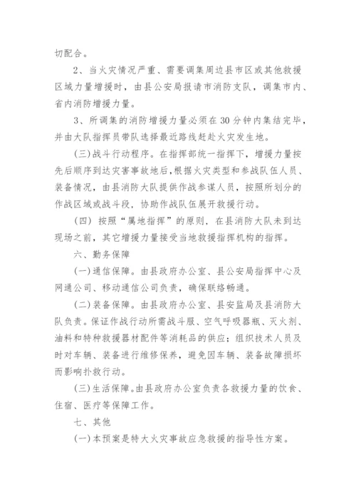 灭火救援应急预案.docx