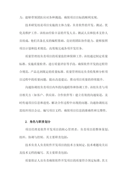 软件开发项目管理实施方案.docx