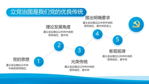 党建党支部年终工作总结汇报PPT党课