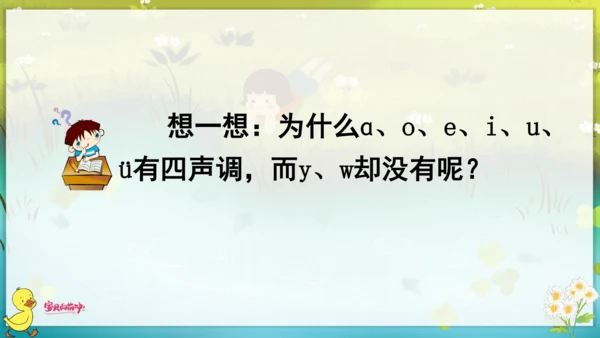汉语拼音2  i  u  ü  y  w 课件