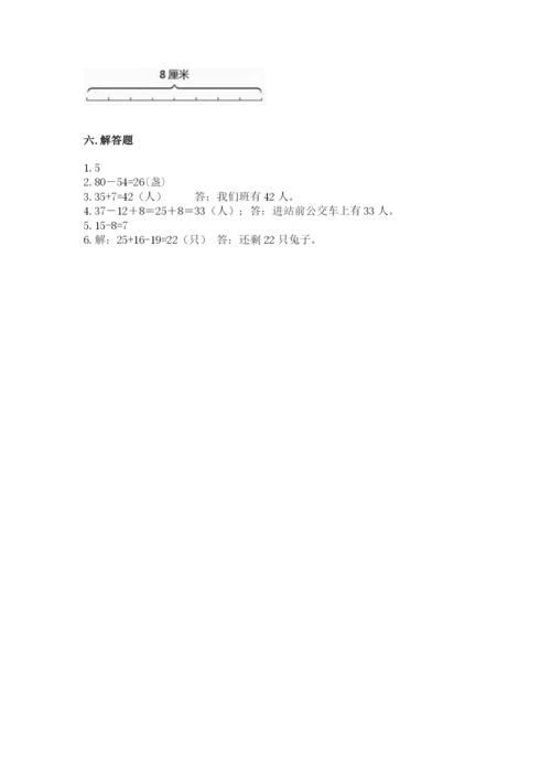小学数学试卷二年级上册期中测试卷精品【全优】.docx