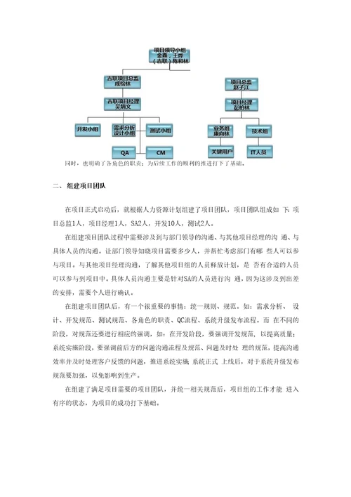 论项目人力资源管理