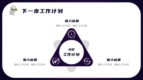 太空音乐DJ工作总结汇报通用ppt模板