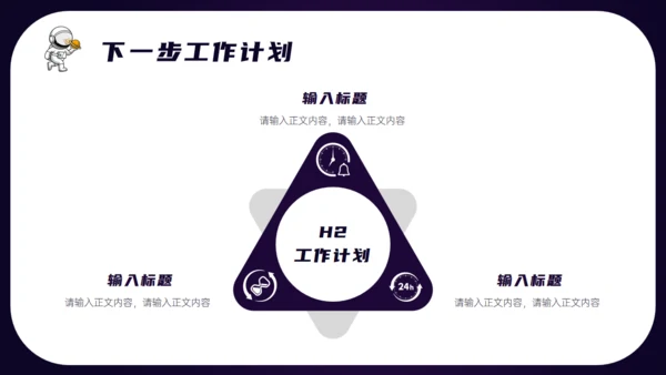 太空音乐DJ工作总结汇报通用ppt模板
