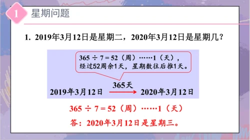 6.整理和复习（课件）-三年级下册数学人教版(共25张PPT)