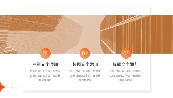 橙色渐变电商运营计划模板PPT模板