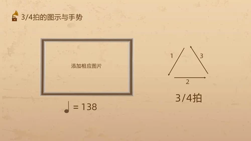 棕色复古怎样指挥唱歌PPT模板宣传PPT动态PPT