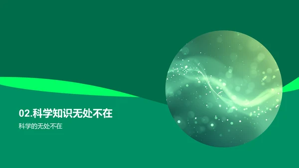 生活中的科学应用