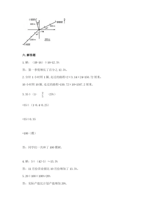 小学六年级数学上册期末考试卷附完整答案（全优）.docx