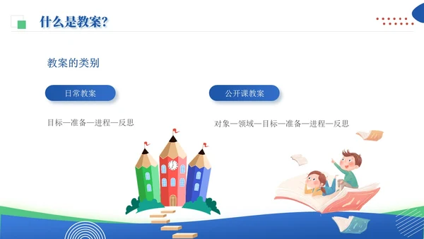 波普风蓝黄色幼儿园教案幼儿园工作总结PPT模板
