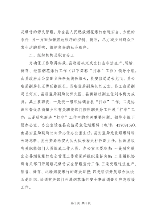 非法生产经营烟花爆竹行动方案.docx